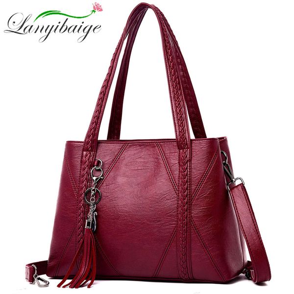 new leather tassel bags large capacity women shoulder messenger bag handbag famous big bag designer handbags sac c1116
new leather tassel bags large capacity women shoulder messenger bag handbag famous big bag designer handbags sac c1116