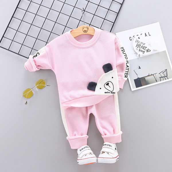 2020 new spring autumn children clothes baby boys girls cartoon t shirt pants 2pcs/sets kids infant clothing toddler tracksuitx1019, White
2020 new spring autumn children clothes baby boys girls cartoon t shirt pants 2pcs/sets kids infant clothing toddler tracksuitx1019, White