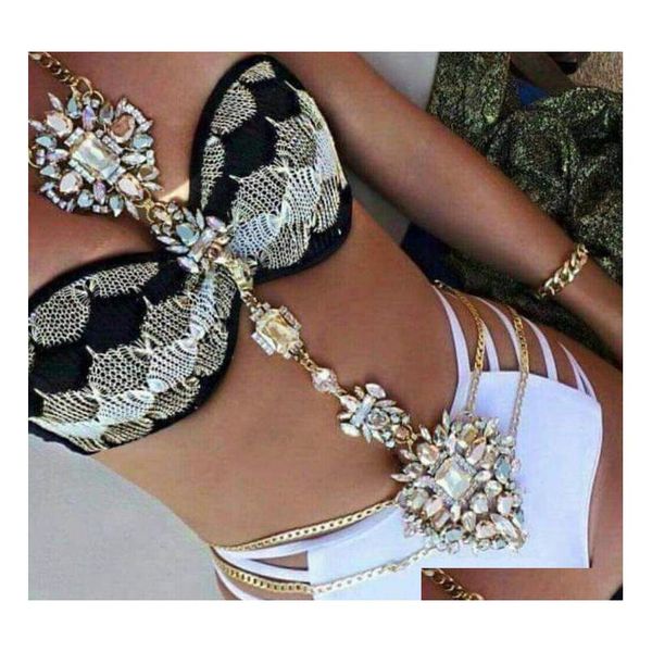 waist chain europe and united states fashion alloy inlaid rhinestones waist chain body chain kzc4d, Silver
waist chain europe and united states fashion alloy inlaid rhinestones waist chain body chain kzc4d, Silver