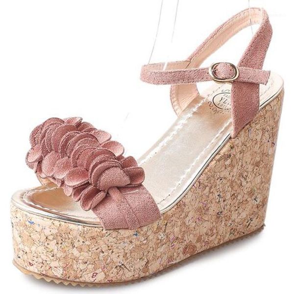summer elegant female wedges sandals nice new platform flowers thick height light comfortable open toe woman shoes1, Black
summer elegant female wedges sandals nice new platform flowers thick height light comfortable open toe woman shoes1, Black