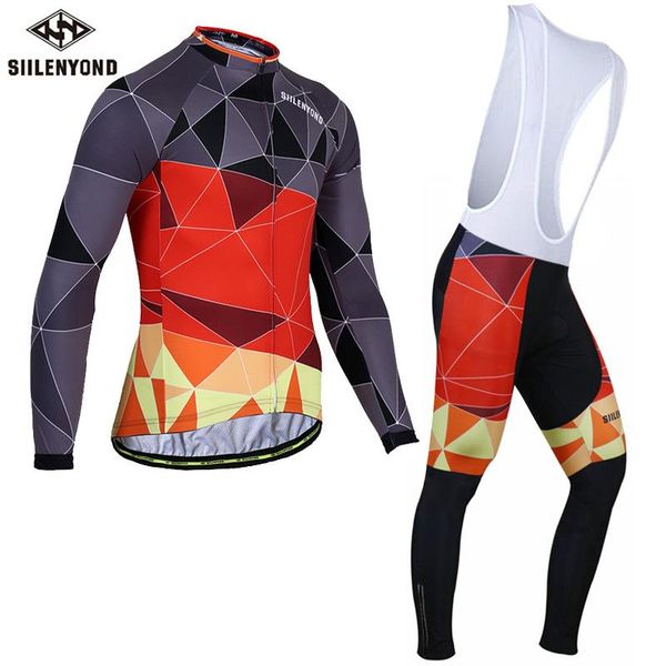 racing sets siilenyond winter cycling suit men's plus velvet long sleeve strap set trousers equipment, Black;blue
racing sets siilenyond winter cycling suit men's plus velvet long sleeve strap set trousers equipment, Black;blue