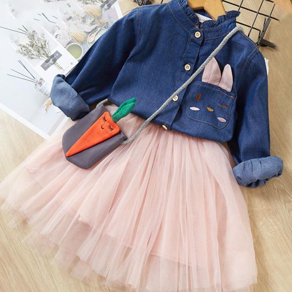 baby girls dress 2020 brand denim princess dress long sleeve partten cute party dresses for 2 6 years children, Red;yellow
baby girls dress 2020 brand denim princess dress long sleeve partten cute party dresses for 2 6 years children, Red;yellow