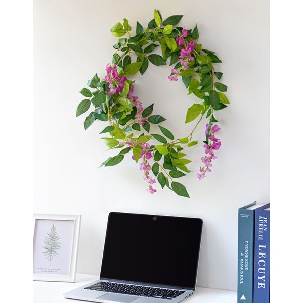 7ft 2m silk artificial flowers wedding garland flowers string wisteria fake plants leaves vine home outdoor hanging wall decor f jllbgr
7ft 2m silk artificial flowers wedding garland flowers string wisteria fake plants leaves vine home outdoor hanging wall decor f jllbgr