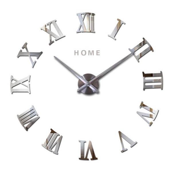 wall clocks 3d diy large clock modern design mute acrylic decorative self adhesive sticker for living room roman numeral
wall clocks 3d diy large clock modern design mute acrylic decorative self adhesive sticker for living room roman numeral