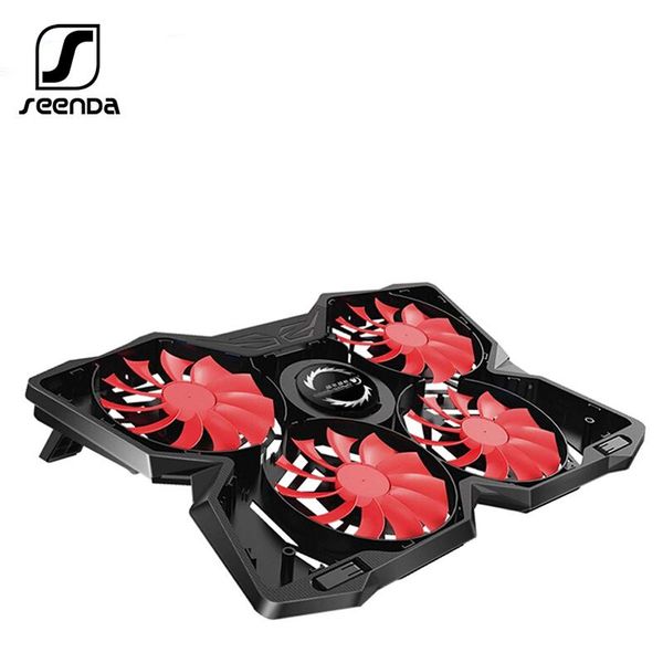 seenda lapcooler lapcooling pad cooler gaming notebook support with four fan and 2 usb ports for 14-17inch
seenda lapcooler lapcooling pad cooler gaming notebook support with four fan and 2 usb ports for 14-17inch