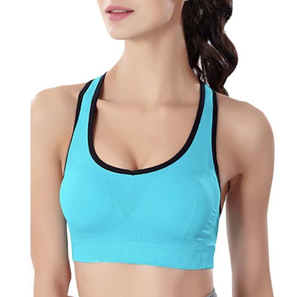 women breathable sports bra racerback sports bras high impact workout gym activewear bra fitness women, White;black
women breathable sports bra racerback sports bras high impact workout gym activewear bra fitness women, White;black