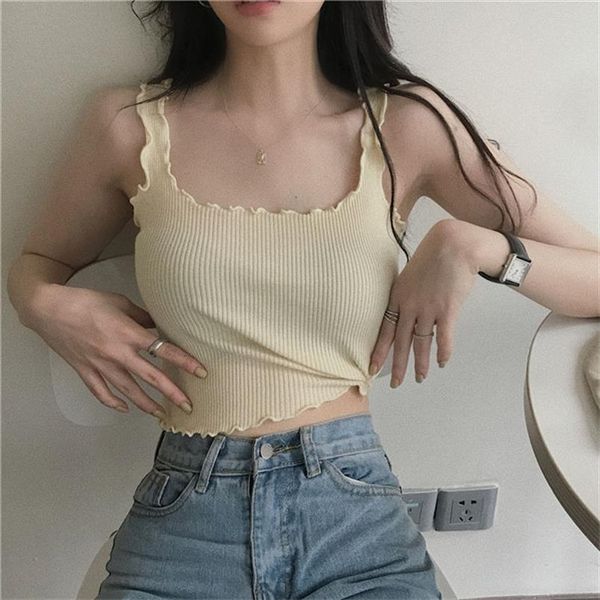 spring summer women camis solid multi colors backless tank basic knitting bottoming vest tank, White
spring summer women camis solid multi colors backless tank basic knitting bottoming vest tank, White