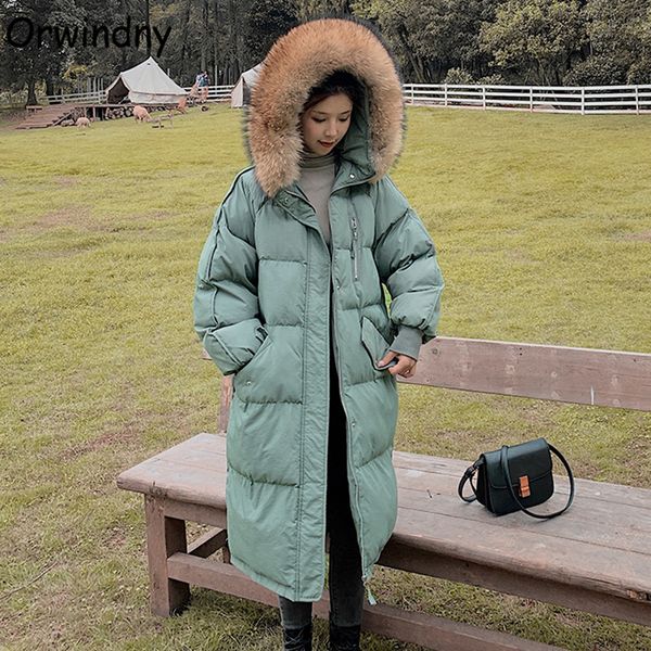 hooded long winter's women fat loose wear jackets parka snow wet women's orwindny solid clothes uusgo, Black
hooded long winter's women fat loose wear jackets parka snow wet women's orwindny solid clothes uusgo, Black