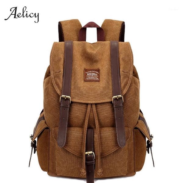 backpack aelicy vintage leather backpacks men/women school men travel bag big canvas large capacity1
backpack aelicy vintage leather backpacks men/women school men travel bag big canvas large capacity1