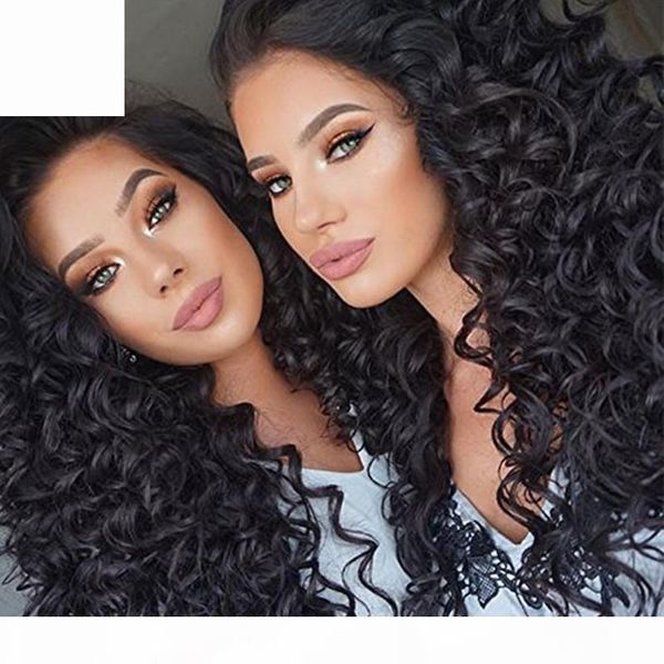zhifan 100% human hair deep wave curly 8-22 inch long lace wigs for black women front lace wig, Black;brown 
zhifan 100% human hair deep wave curly 8-22 inch long lace wigs for black women front lace wig, Black;brown