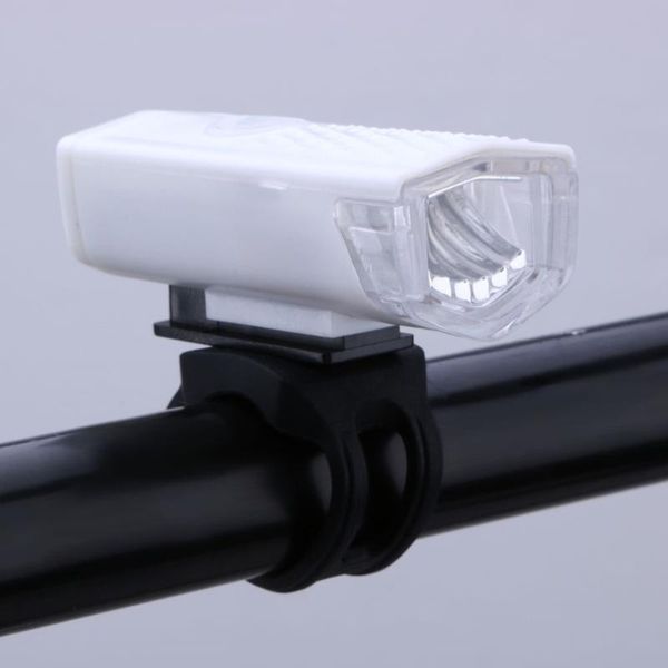 water-resistant bike front light usb rechargeable 3 modes super bright light for bike mtb road (white)
water-resistant bike front light usb rechargeable 3 modes super bright light for bike mtb road (white)