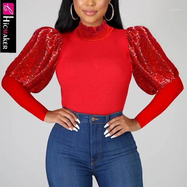 women sequined splicing puff sleeve o-neck blouse chic spring fall solid slim o-neck shirt1, White
women sequined splicing puff sleeve o-neck blouse chic spring fall solid slim o-neck shirt1, White
