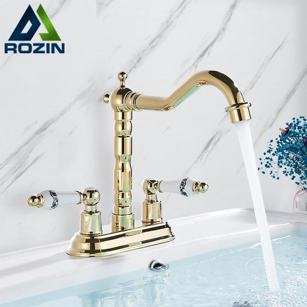 bathroom sink faucets rozin gold basin faucet dual ceramics handle widespread deck mounted swivel spout cold water mixers tap
bathroom sink faucets rozin gold basin faucet dual ceramics handle widespread deck mounted swivel spout cold water mixers tap