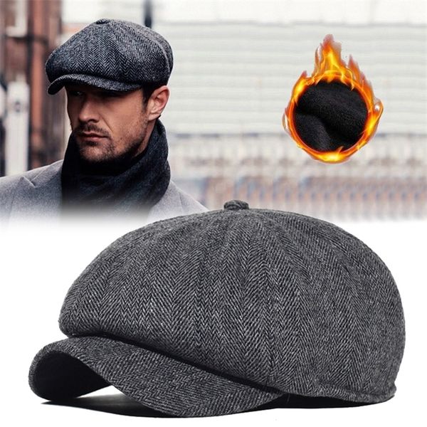 men newsboy cap зимние толстые урожай хельринбон октаугон cap женщины повседневная нашивка береты гэтсби плоская шляпа 201216, Blue;gray
men newsboy cap зимние толстые урожай хельринбон октаугон cap женщины повседневная нашивка береты гэтсби плоская шляпа 201216, Blue;gray