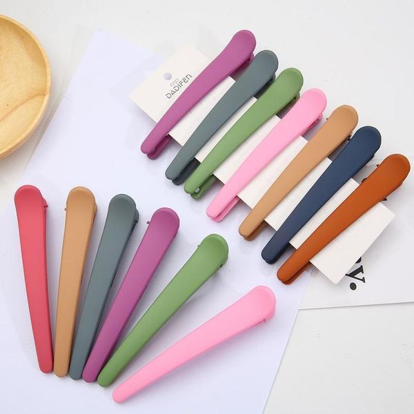 2-4pcs barber colorful clip duck mouth matte hair clip women girls plastic duckbill hairpin hair styling accessories qylsby, Black;brown
2-4pcs barber colorful clip duck mouth matte hair clip women girls plastic duckbill hairpin hair styling accessories qylsby, Black;brown