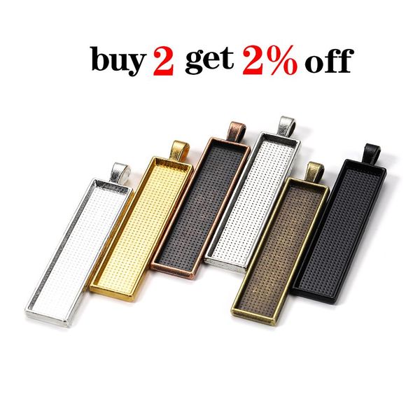 5pcs/lot 10*50mm cameo rectangle bezels blank pendant cabochon base setting for jewelry making accessories supplies q sqcwbz, Black
5pcs/lot 10*50mm cameo rectangle bezels blank pendant cabochon base setting for jewelry making accessories supplies q sqcwbz, Black