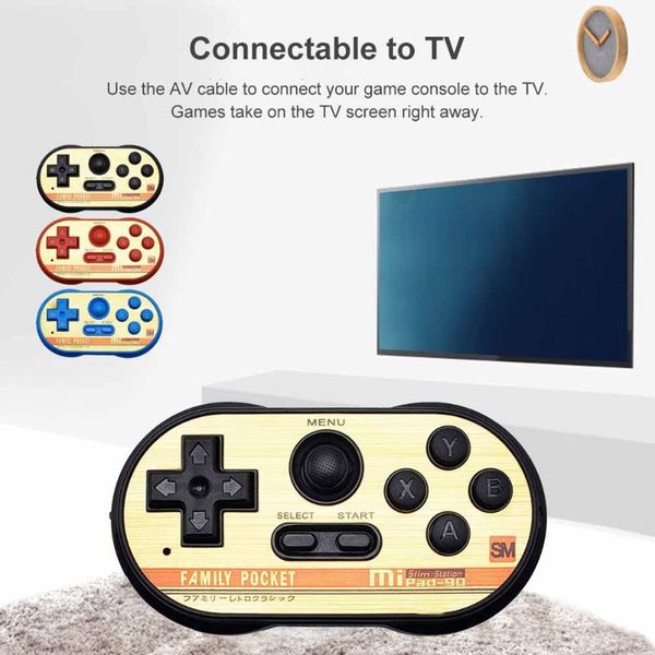 portable game players 8-bit mini double play classic nes console, mipad90sm tv , built-in 20 games, small and
portable game players 8-bit mini double play classic nes console, mipad90sm tv , built-in 20 games, small and