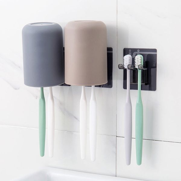 bathroom accessories toothbrush holder with cup simple color bathroom organizer wall sticker hanging brush holder
bathroom accessories toothbrush holder with cup simple color bathroom organizer wall sticker hanging brush holder