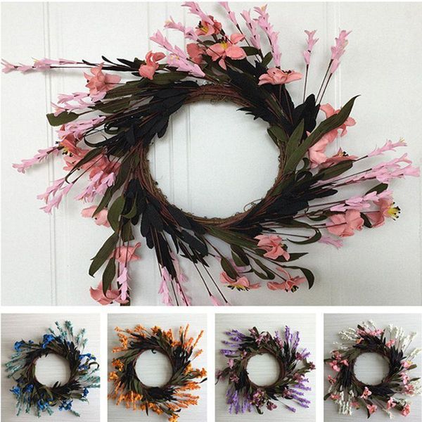 pink white flowers floral wreath for home wall front door decorations hanging q39b1
pink white flowers floral wreath for home wall front door decorations hanging q39b1
