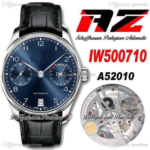 azf v5 iw500710 power reserve a52010 automatic mens watch 42mm steel case blue dial gold markers black leather strap super edition puretime, Slivery;brown
azf v5 iw500710 power reserve a52010 automatic mens watch 42mm steel case blue dial gold markers black leather strap super edition puretime, Slivery;brown