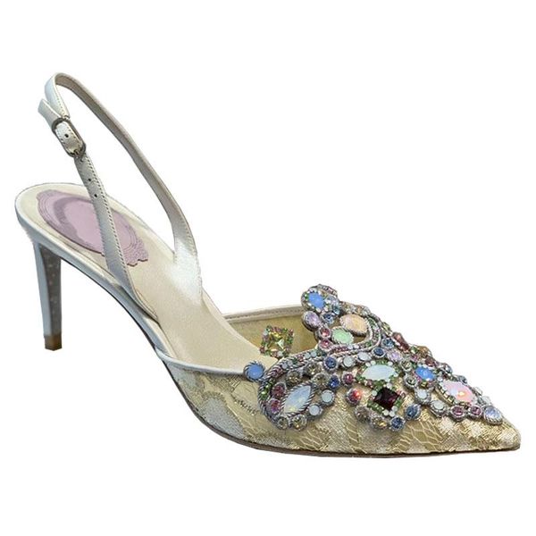 fashion trend design high heel sandals slingback ankle strap women dresses shoes pointed toe crystal heels shoes, Black
fashion trend design high heel sandals slingback ankle strap women dresses shoes pointed toe crystal heels shoes, Black
