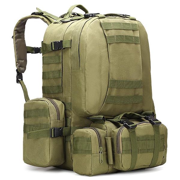 tactical combination backpack 50l high capacity camouflage 4 in 1molle bags outdoor army hiking climbing sport rucksack
tactical combination backpack 50l high capacity camouflage 4 in 1molle bags outdoor army hiking climbing sport rucksack