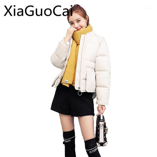 women's down & parkas college wind women coats autumn winter feather cotton padded jackets short coat tall code student korean version1, Black
women's down & parkas college wind women coats autumn winter feather cotton padded jackets short coat tall code student korean version1, Black