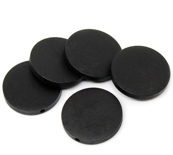 doreenbeads wood spacer beads flat round black about 30.0mm(1 1/8) dia hole approx 2.3mm 6 pcs new
doreenbeads wood spacer beads flat round black about 30.0mm(1 1/8) dia hole approx 2.3mm 6 pcs new