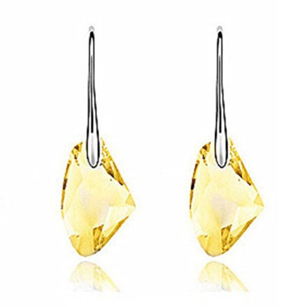 1 pair) lotus purple/color white/crystal yellow bright crystal hook earrings for women elegant silver plated drop earrings
1 pair) lotus purple/color white/crystal yellow bright crystal hook earrings for women elegant silver plated drop earrings