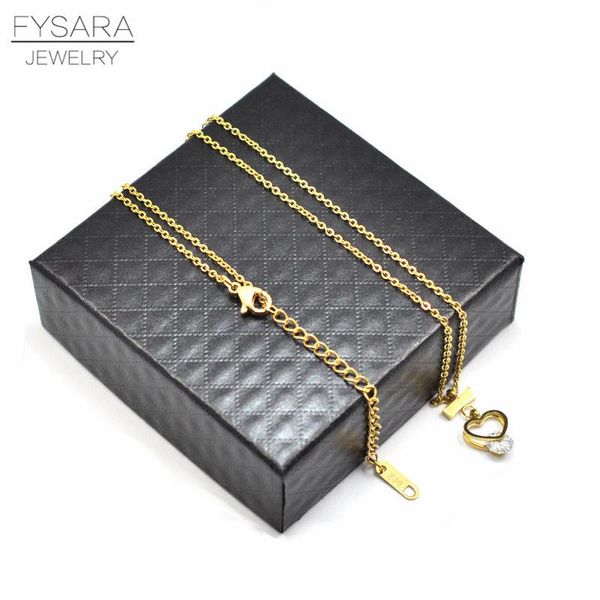 fysara rose gold color short necklace pendant heart crystal collar love jewelry trendy wedding chain necklace for women wmtpjp, Black
fysara rose gold color short necklace pendant heart crystal collar love jewelry trendy wedding chain necklace for women wmtpjp, Black