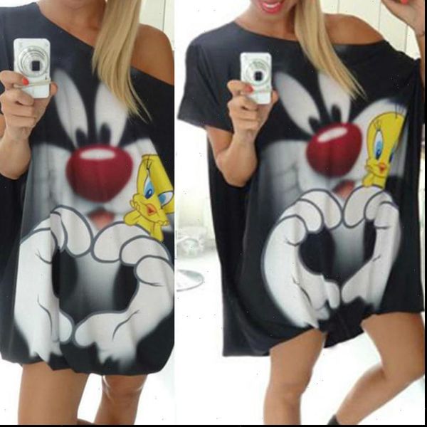 women cartoon casual beach mini dress sundress loose irregular vestido casual dress sleepwear drop shipping good quality, Black;gray
women cartoon casual beach mini dress sundress loose irregular vestido casual dress sleepwear drop shipping good quality, Black;gray