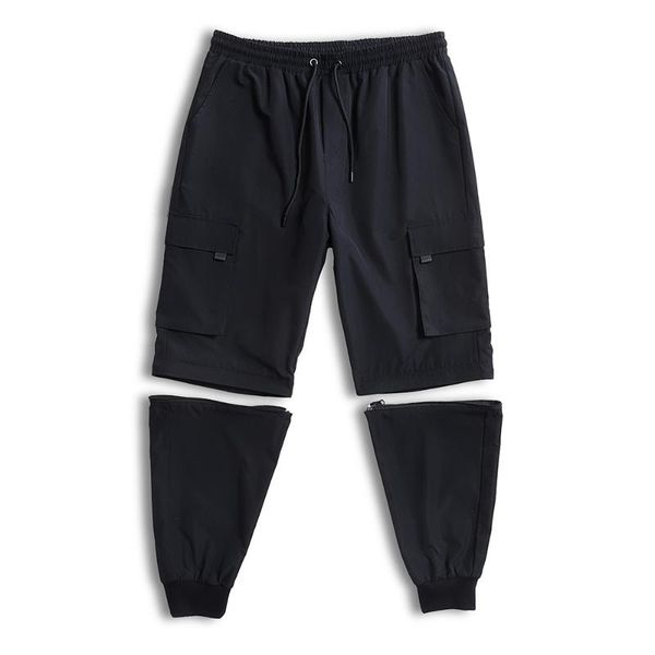 men's pants oversized xl-7xl men jogging hip-hop street style cotton casual detachable harem, Black
men's pants oversized xl-7xl men jogging hip-hop street style cotton casual detachable harem, Black