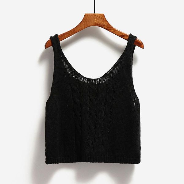 sweater vest women solid simple v-neck sleeveless knitted korean-style all-match female loose leisure fashion multi-color chic q bbyilc, White;black
sweater vest women solid simple v-neck sleeveless knitted korean-style all-match female loose leisure fashion multi-color chic q bbyilc, White;black