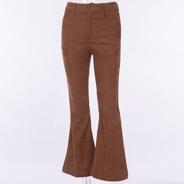 women's pants & capris high wasit corduroy flare leg women fall winter fashion casual long trousers brown/pink/blue womens streetwear b, Black;white
women's pants & capris high wasit corduroy flare leg women fall winter fashion casual long trousers brown/pink/blue womens streetwear b, Black;white