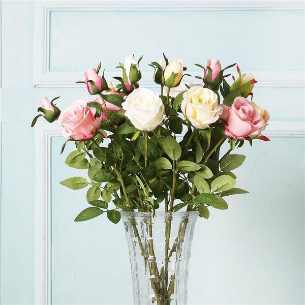 decorative flowers & wreaths 60cm wedding decoration artificial vivid real touch roses silk flower bride home decor 2 heads/bouquet1
decorative flowers & wreaths 60cm wedding decoration artificial vivid real touch roses silk flower bride home decor 2 heads/bouquet1