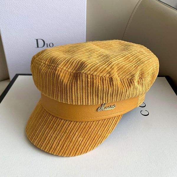 berets 2021 winter hat women's corduroy navy solid color wild warm beret casual outdoor cap, Blue;gray
berets 2021 winter hat women's corduroy navy solid color wild warm beret casual outdoor cap, Blue;gray