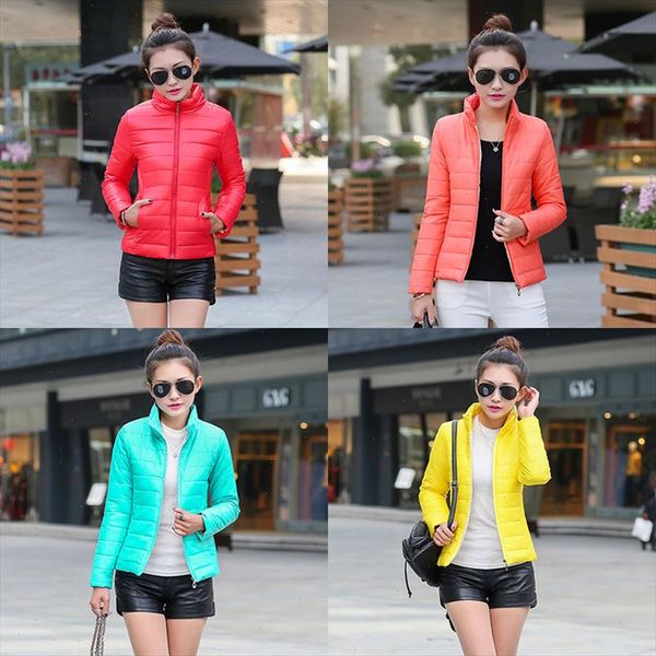 good qualitywomen slim jacket plus size 3xl 2021 winter spring autumn female coats parka fashion short style stand collar, Black;brown
good qualitywomen slim jacket plus size 3xl 2021 winter spring autumn female coats parka fashion short style stand collar, Black;brown