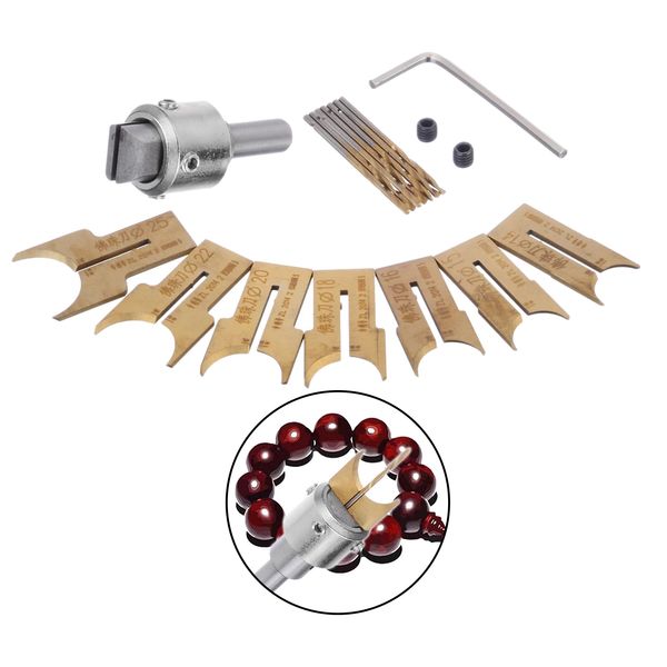 16 pcs wooden bead maker,wooden bead maker, woodworking milling cutter molding tool hardness beads router bit drills bit set woodworking
16 pcs wooden bead maker,wooden bead maker, woodworking milling cutter molding tool hardness beads router bit drills bit set woodworking