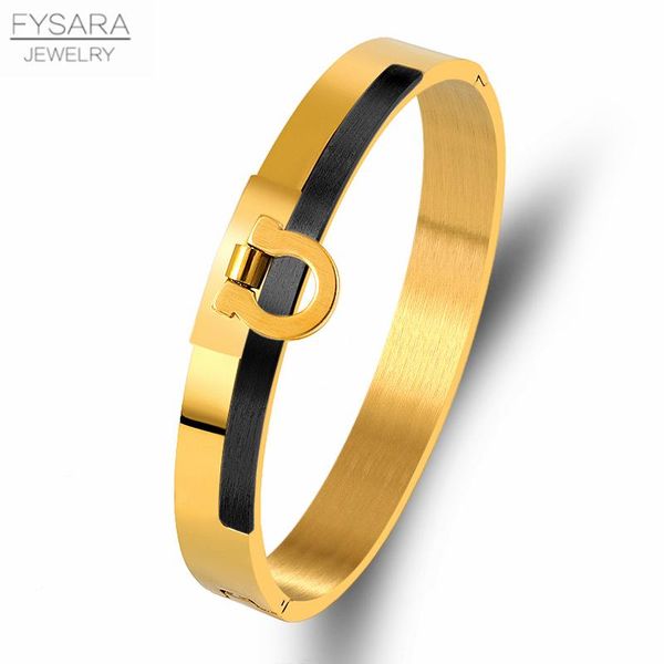 fysara 10 мм ширина ширины u брандицы золото серебряные цветные зажима браслеты известный бренд ювелирные изделия панк улица хуабдь подарок, Black
fysara 10 мм ширина ширины u брандицы золото серебряные цветные зажима браслеты известный бренд ювелирные изделия панк улица хуабдь подарок, Black