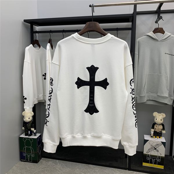chaopai autumn and winter season chaopai ch crosin sanskrit embroidered cross with skin pasted loose sweater for men and women, Black
chaopai autumn and winter season chaopai ch crosin sanskrit embroidered cross with skin pasted loose sweater for men and women, Black