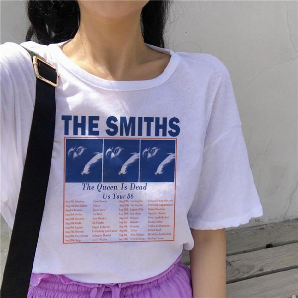 the smiths printing girl t shirt new fashion summer women rock band short-sleeved o neck casual harajuku t-shirts plus size, White
the smiths printing girl t shirt new fashion summer women rock band short-sleeved o neck casual harajuku t-shirts plus size, White