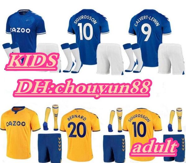 kids everton 2020 2021 yellow sigurdsson richarlison away soccer jersey kits 20 21 calvert-lewin keane football shirts boys full set, Black;yellow
kids everton 2020 2021 yellow sigurdsson richarlison away soccer jersey kits 20 21 calvert-lewin keane football shirts boys full set, Black;yellow
