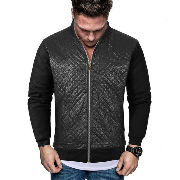 men's jackets and coats plaid windbreaker stand collar bomber jacket men slim fit black navy new, Black;brown
men's jackets and coats plaid windbreaker stand collar bomber jacket men slim fit black navy new, Black;brown