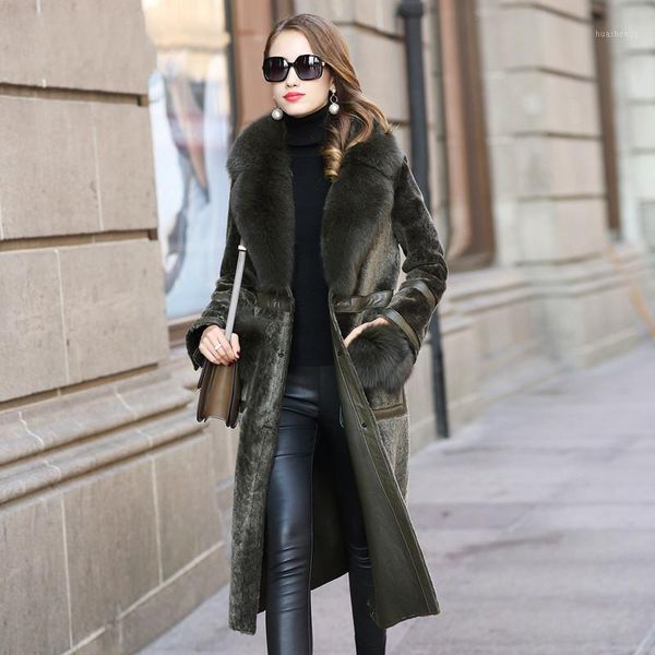 natural real fur coat female fur collar wool jacket winter coat women clothes 2020 korean vintage double-faced zt41071, Black
natural real fur coat female fur collar wool jacket winter coat women clothes 2020 korean vintage double-faced zt41071, Black