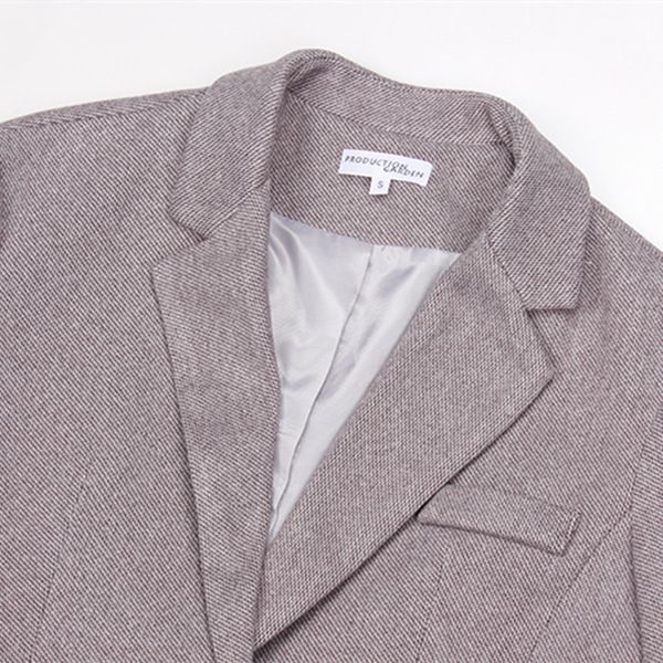 handsome purple knitted broad parrots suit jacket female loose languorous boyfriend style, White;black
handsome purple knitted broad parrots suit jacket female loose languorous boyfriend style, White;black