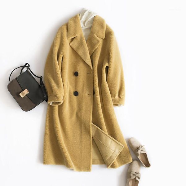real fur coat female winter wool jacket women clothes 2020 korean vintage 100% sheep shearing coats autumn fur hiver 8301, Black
real fur coat female winter wool jacket women clothes 2020 korean vintage 100% sheep shearing coats autumn fur hiver 8301, Black