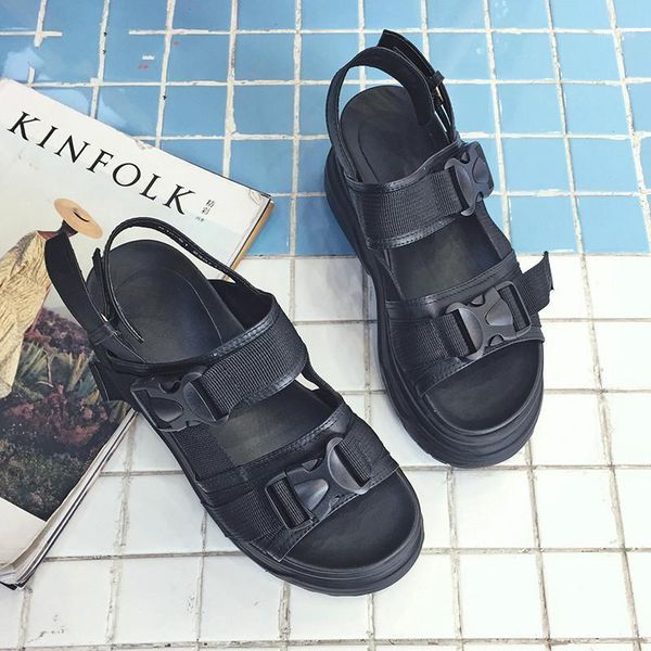 8cm platform sandals women wedge high heels shoes women buckle leather canvas summer zapatos mujer wedges woman sandal1, Black
8cm platform sandals women wedge high heels shoes women buckle leather canvas summer zapatos mujer wedges woman sandal1, Black
