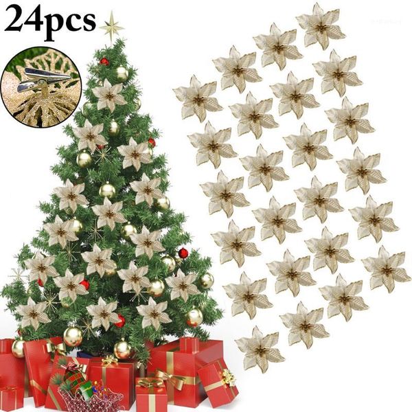 christmas decorations 24pcs flower artificial rose heads for home wedding decoration scrapbooking diy tree silk flowers1
christmas decorations 24pcs flower artificial rose heads for home wedding decoration scrapbooking diy tree silk flowers1