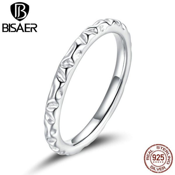 cluster rings bisaer 925 sterling silver simple texture ring jewelry finger for women engagement anel efr152, Golden;silver
cluster rings bisaer 925 sterling silver simple texture ring jewelry finger for women engagement anel efr152, Golden;silver