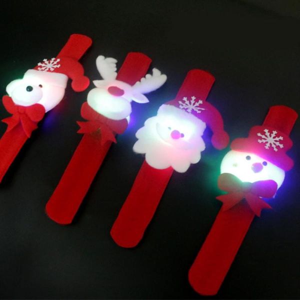 led light glow christmas dazzling toy xmas slap circle bracelet wrist band gift party bar chiristmas luminous bracelet
led light glow christmas dazzling toy xmas slap circle bracelet wrist band gift party bar chiristmas luminous bracelet